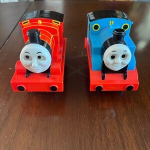 (2/$30) Thomas & James Pull Back Toy Trains